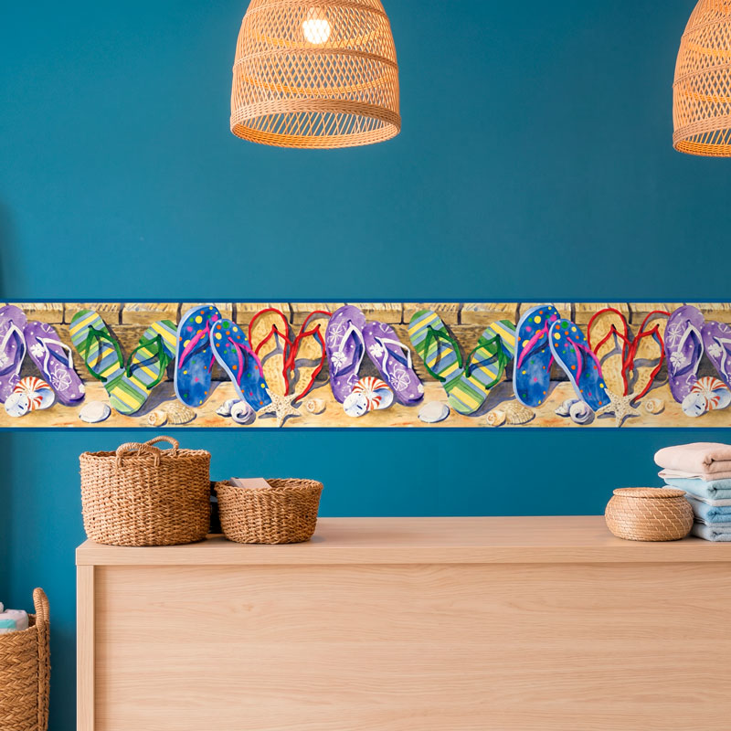Frise murale Des Tongs 4/16