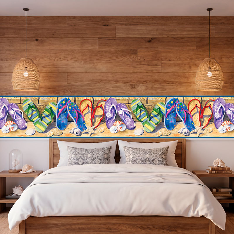 Frise murale Des Tongs 8/16