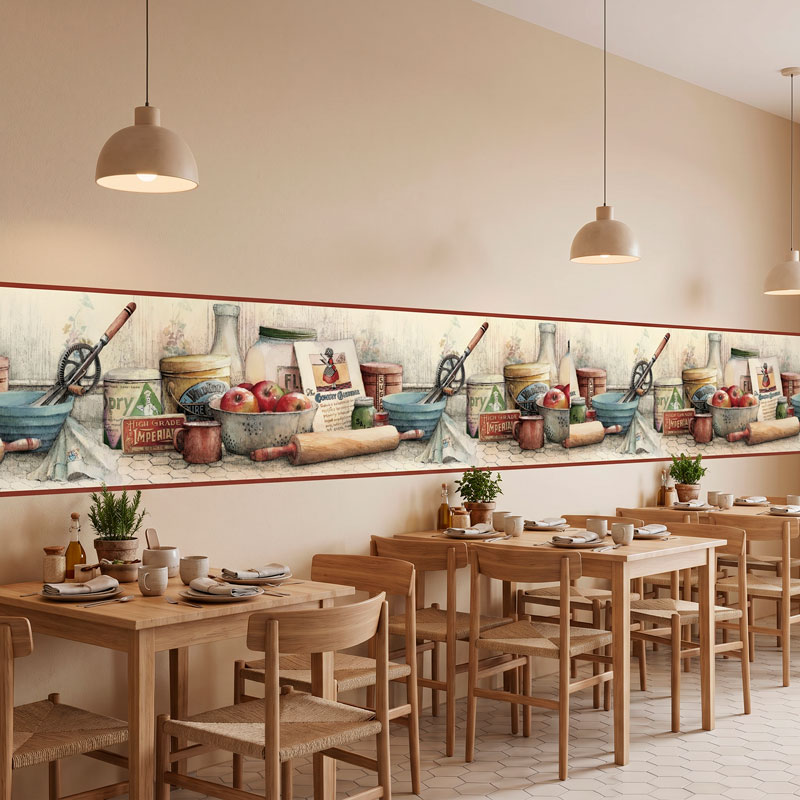 Frise murale Recettes 3/10