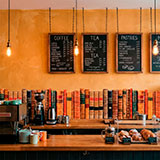 Stickers muraux: Frise murale des livres 10