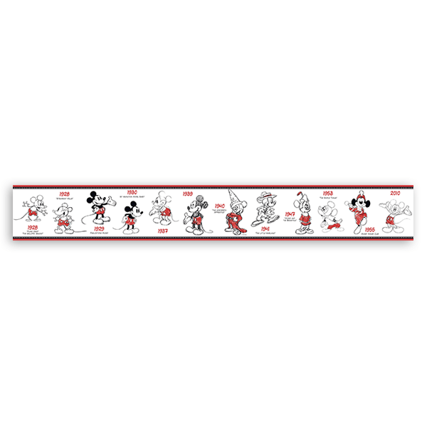 Stickers pour enfants: Frise murale Mickey Mouse
