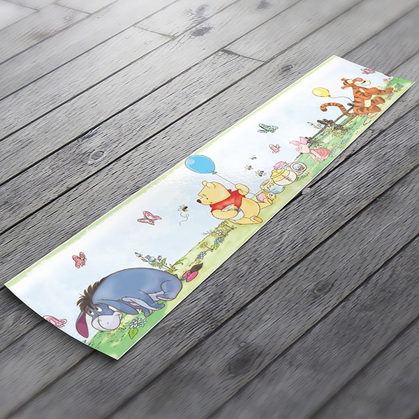 Stickers pour enfants: Frise murale pour enfants Winnie the Pooh