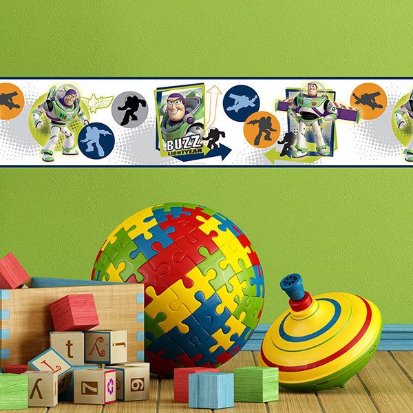 Stickers pour enfants: Frise pour enfants Buzz Lightyear (Toy Story)