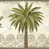 Stickers muraux: Types de Palmiers 3