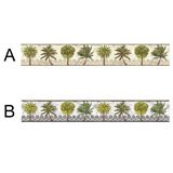Stickers muraux: Types de Palmiers 4