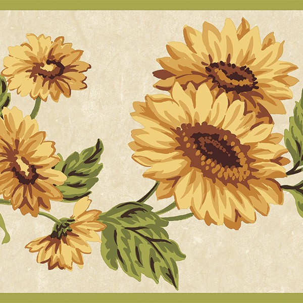 Stickers muraux: Tournesols