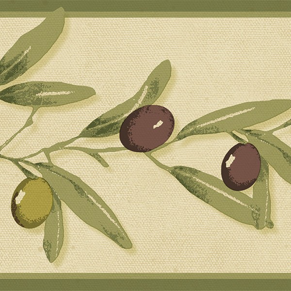 Stickers muraux: Rameaux d'olivier