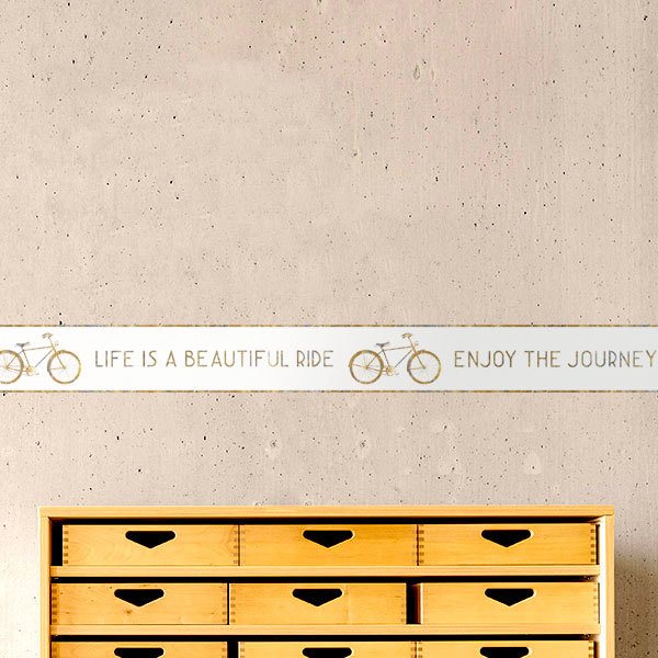 Stickers muraux: Life is a Beautiful Ride