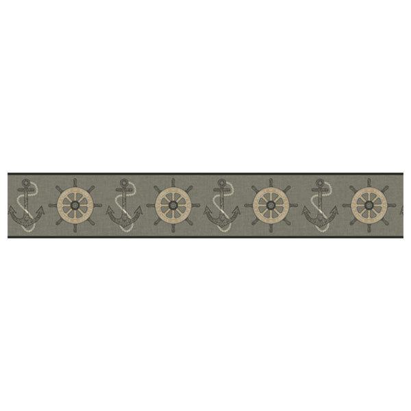 Stickers muraux: Ancre et Gouvernail