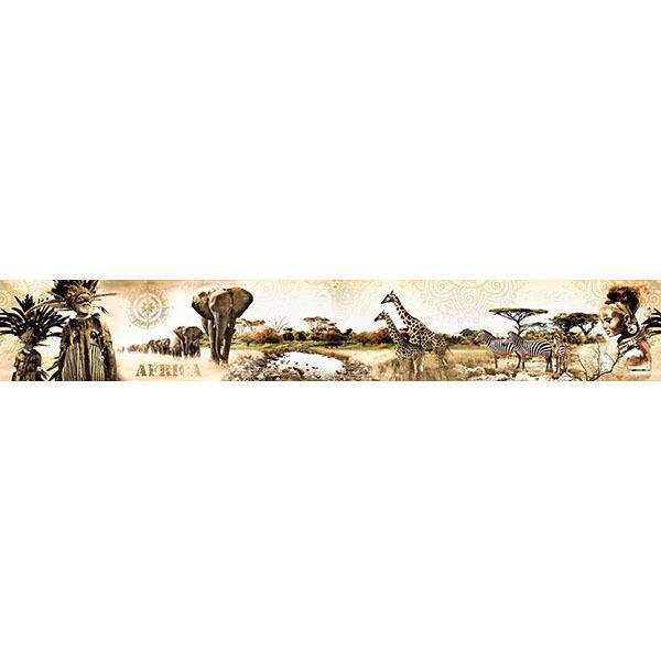 Stickers muraux: Collage de paysages africains