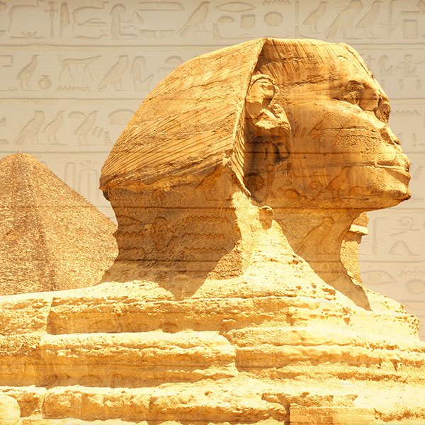 Stickers muraux: Pyramides et Sphinx