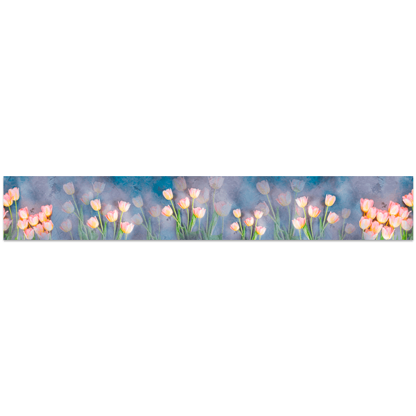 Stickers muraux: Tulipes peintes
