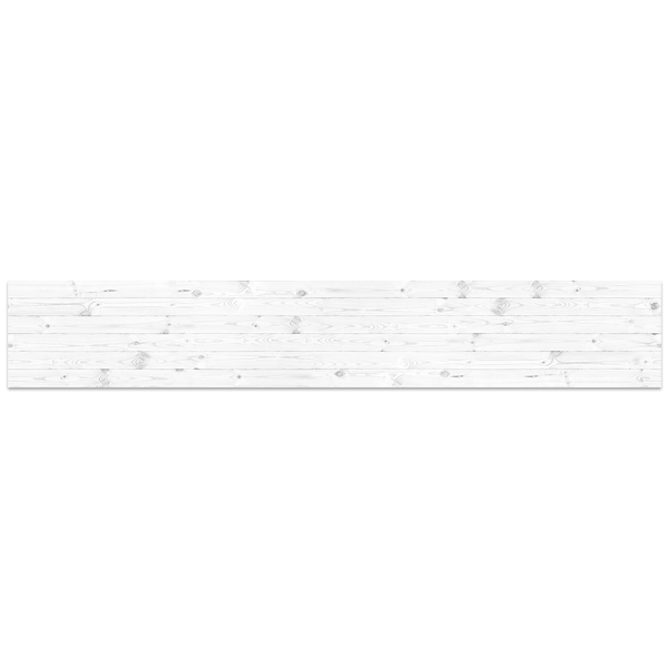 Stickers muraux: Bois laqué blanc