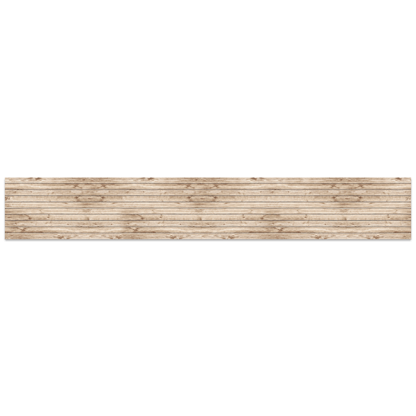 Stickers muraux: Plate-forme en bois