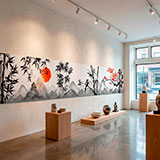 Stickers muraux: Paysage de style japonais 15