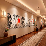 Stickers muraux: Paysage de style japonais 6