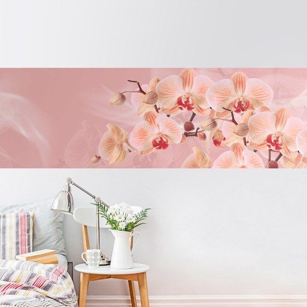 Stickers muraux: Orchidées roses