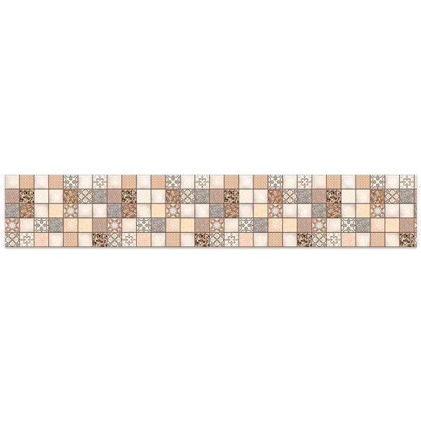 Stickers muraux: Tuiles de saumon