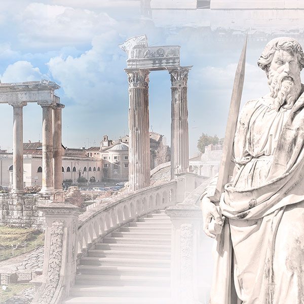 Stickers muraux: Vues de la ville de Rome