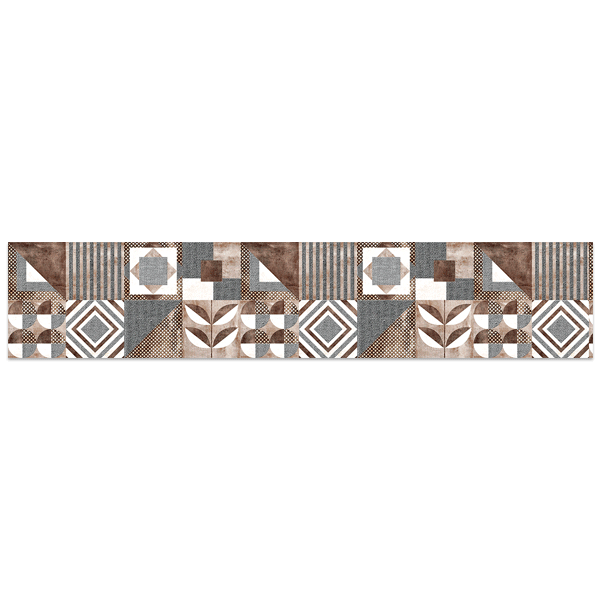 Stickers muraux: Composition géométrique