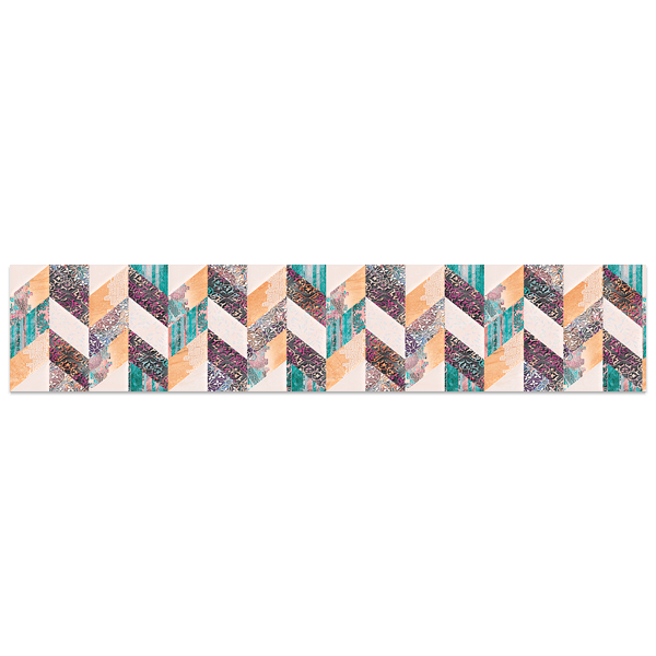 Stickers muraux: Tapisserie multicolore