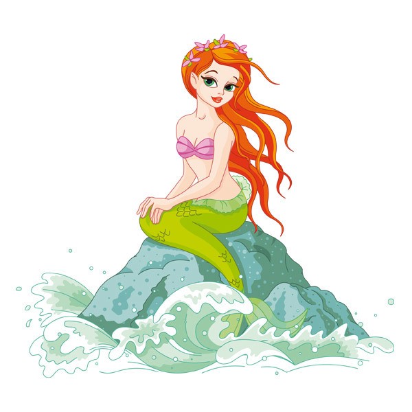 Stickers pour enfants: La Petite Sirène Ariel