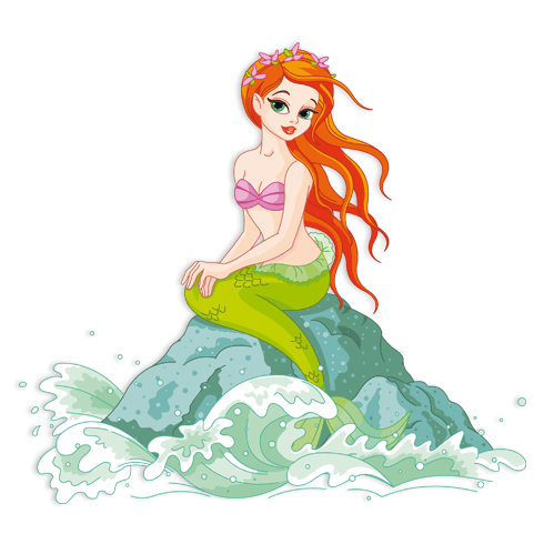 Stickers pour enfants: La Petite Sirène Ariel