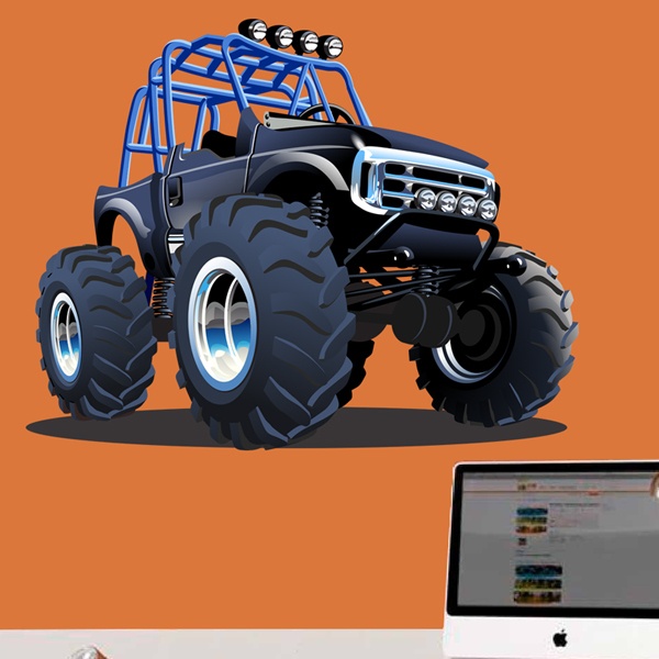 Stickers pour enfants: Monster Truck