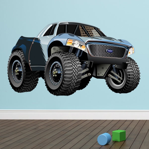 Stickers pour enfants: Monster Truck Pickup Ford