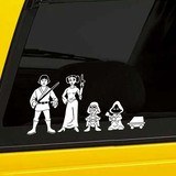 Autocollants: Enfant fils Yoda 5