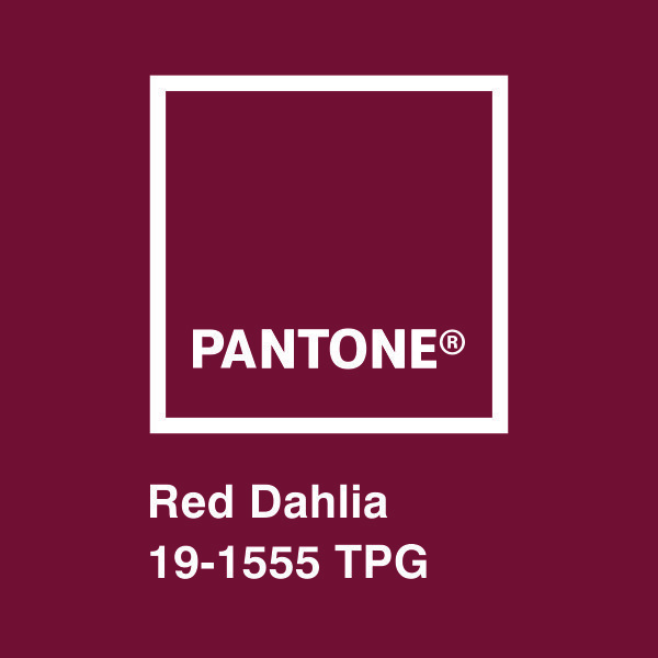Stickers muraux: Pantone Red Dahlia