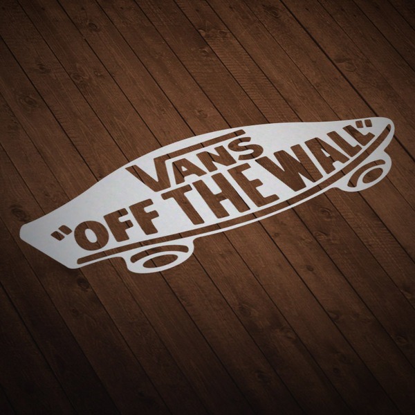 Autocollants: Vans off the wall skate