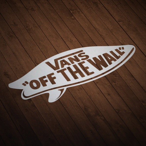 vans surfboard sticker