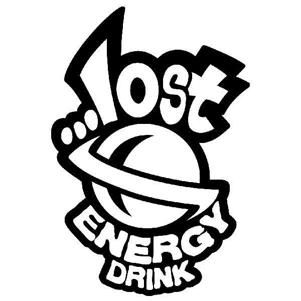 Autocollants: Lost Energy Drink