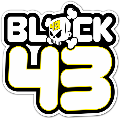 Autocollant Skate Surf Ken Block 43 DC Shoes 2 Autocollant Skate Surf Ken Block 43 DC Shoes 2