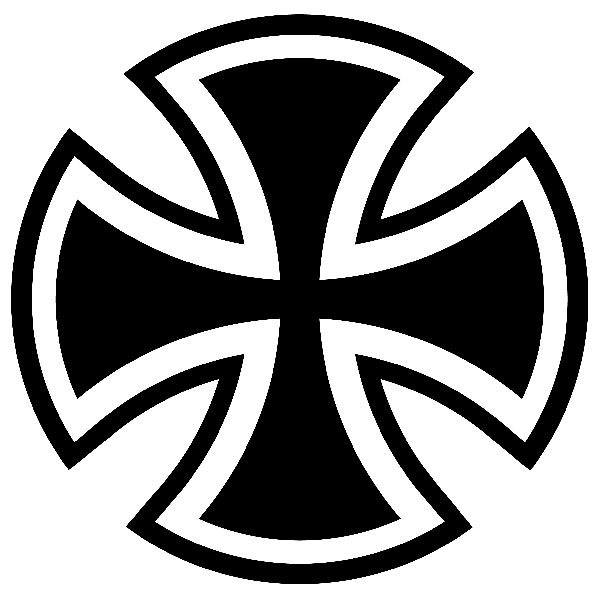 Autocollants: Independent Truk Company Croix