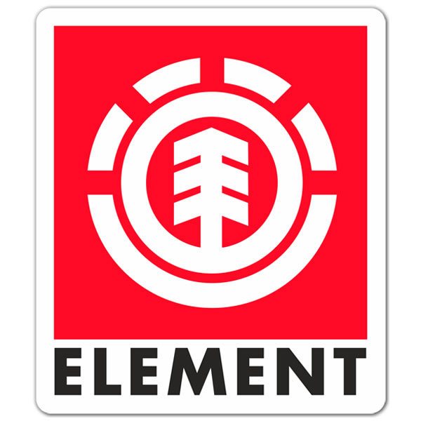 Autocollants: Element rouge