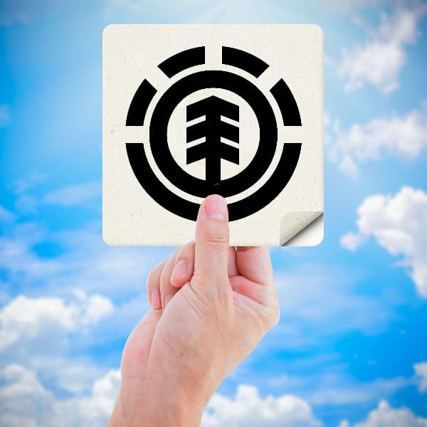 Autocollants: Logo Element Stylis&eacute;