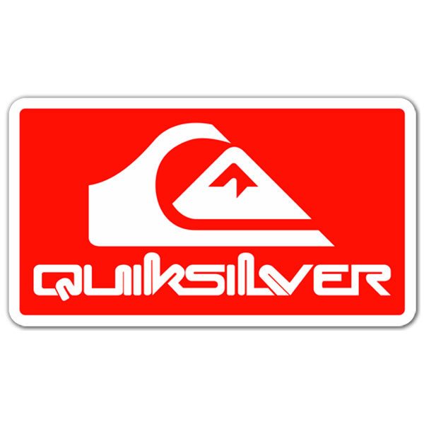 Autocollants: Quiksilver écusson