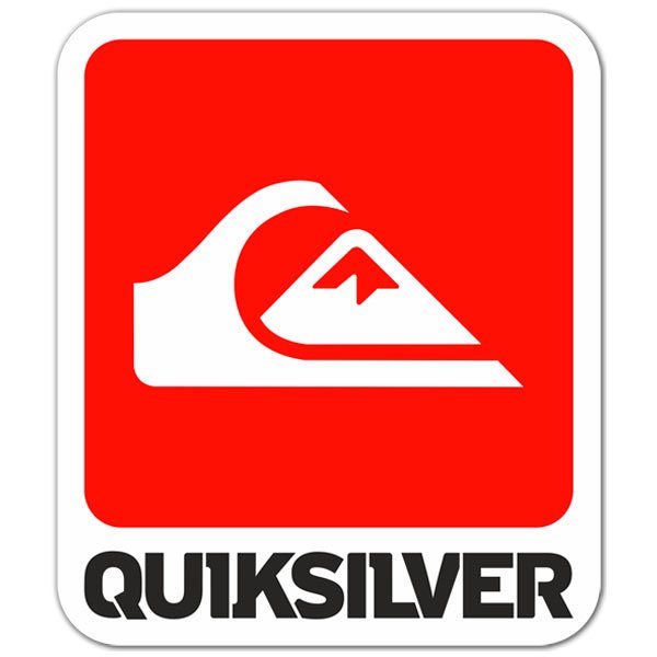 Autocollants: Quiksilver Wave and Mountain