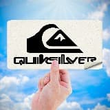 Autocollants: Logo Quiksilver avec lettres 4