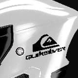 Autocollants: Logo Quiksilver avec lettres 5