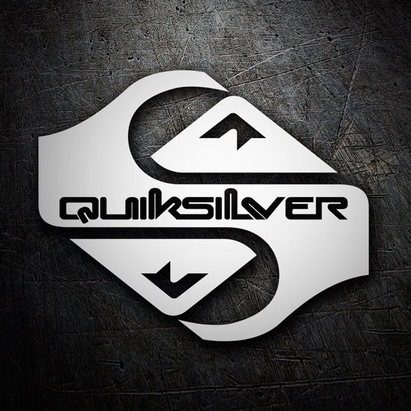 Autocollants: Quiksilver double logo
