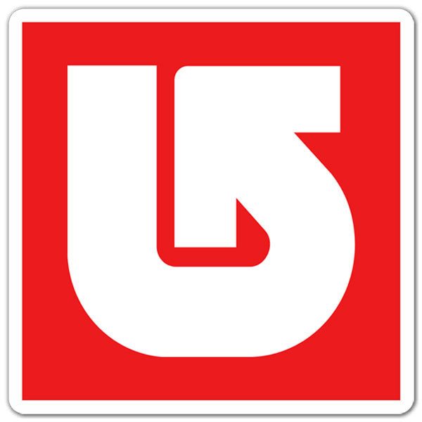 Autocollants: Burton Logo rouge