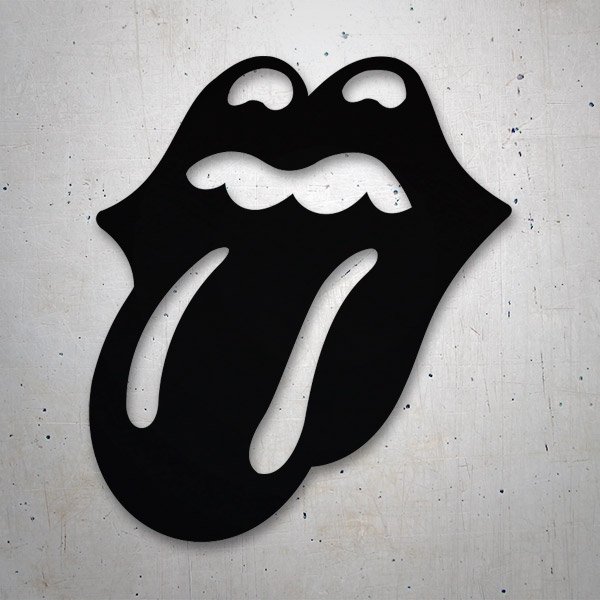 Autocollants: The Rolling Stones langue