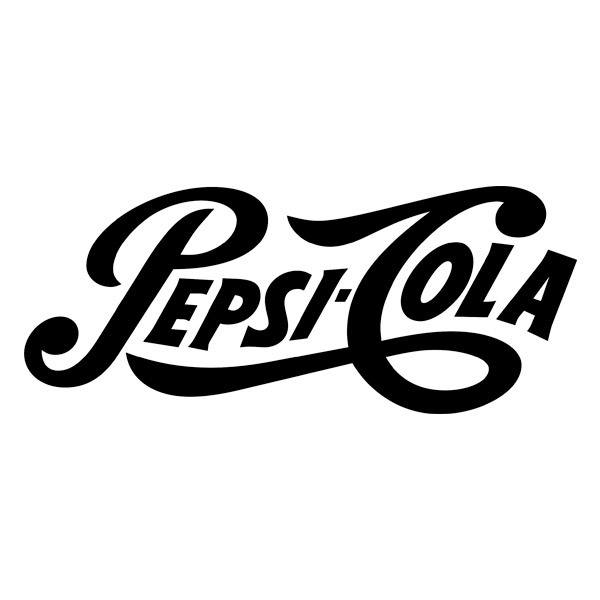 Autocollants: Pepsi Cola Logo 1940