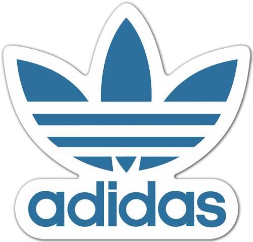Autocollants: Adidas logo 0