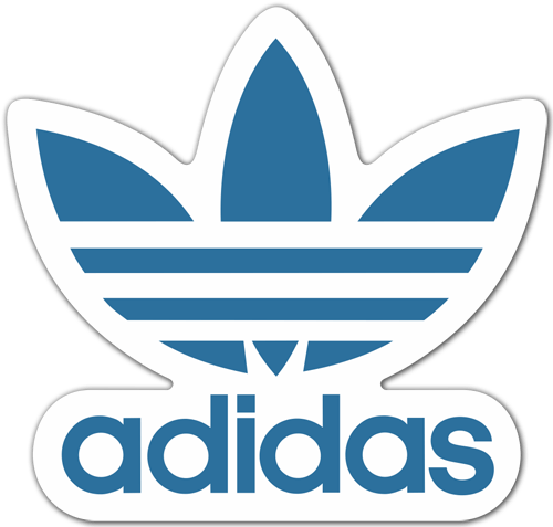 Autocollants: Logo Adidas
