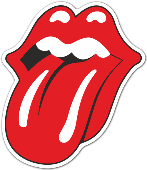 Autocollant The Rolling Stones color | WebStickersMuraux.com