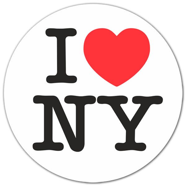 Autocollants: I love NY (New York)